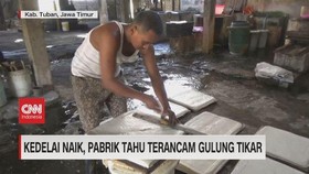 VIDEO: Harga Kedelai Melonjak, Pengrajin Tempe Tahu Teriak