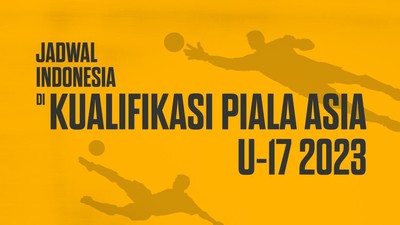 INFOGRAFIS: Jadwal Indonesia di Kualifikasi Piala Asia U-17