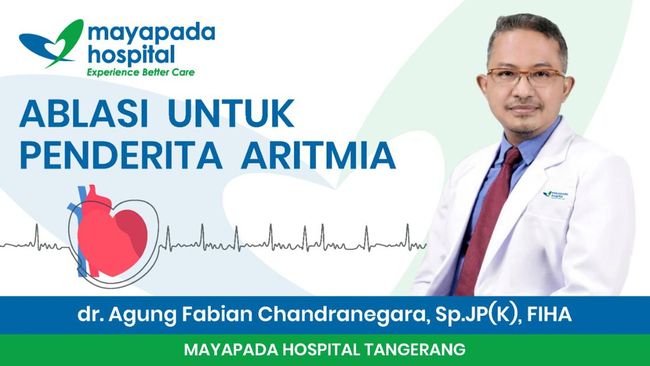 Konsultan Aritmia Mayapada Hospital Tangerang dr. Agung Fabian Chandranegara, mengatakan, penyakit tersebut bisa menyerang siapapun dan tak memandang usia.