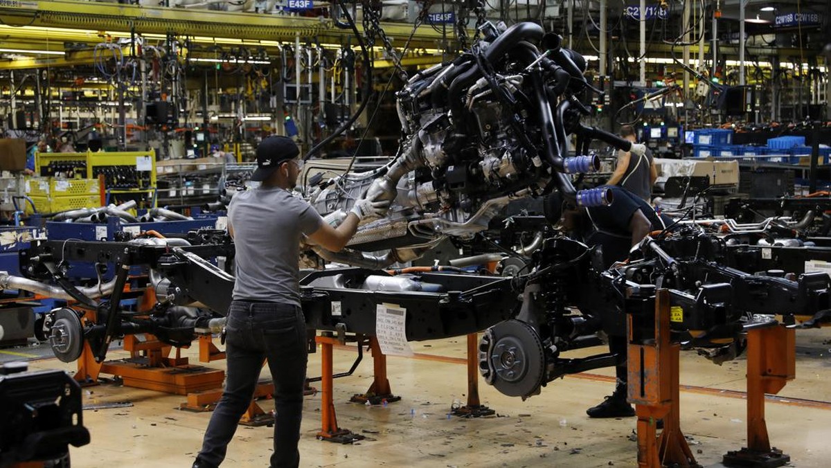 FOTO: Pabrik Ford di Michigan Kembali 'Ngebul'