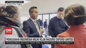VIDEO: Pengusaha Indonesia Miliki Klub Inggris Oxford United