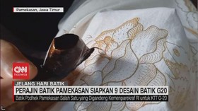 VIDEO: Perajin Batik Pamekasan Siapkan 9 Desain Khusus Untuk KTT G-20