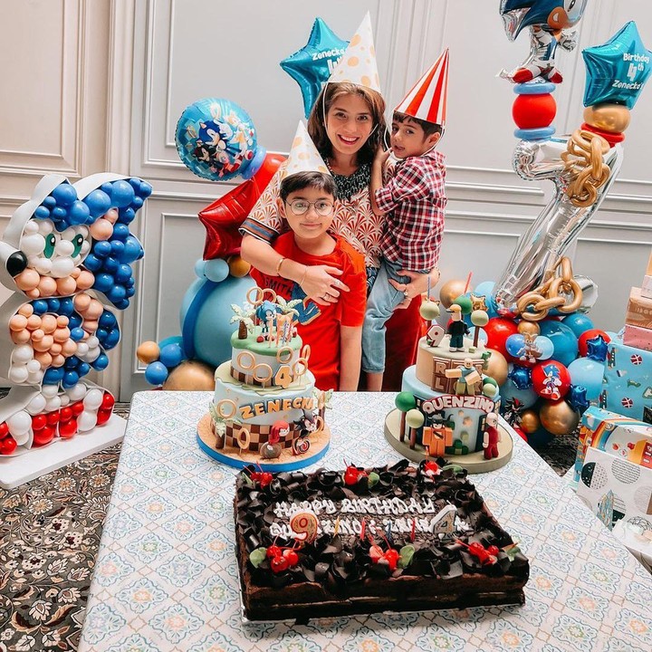<p>Selamat ulang tahun, Zenecka. Kita doakan semoga sehat dan ceria selalu, ya. (Foto : Instagram :@Carissa_Puteri).</p>