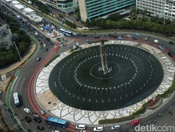 Ada Pipa Bocor di Bundaran HI, Kontraktor: Lagi Disedot