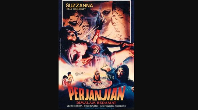 Berikut sinopsis Perjanjian di Malam Keramat, film horor klasik asli Indonesia yang dibintangi Suzzanna.