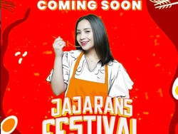 Seru! Nagita Slavina Datangkan 50 Tenant di Festival Kuliner Jajarans