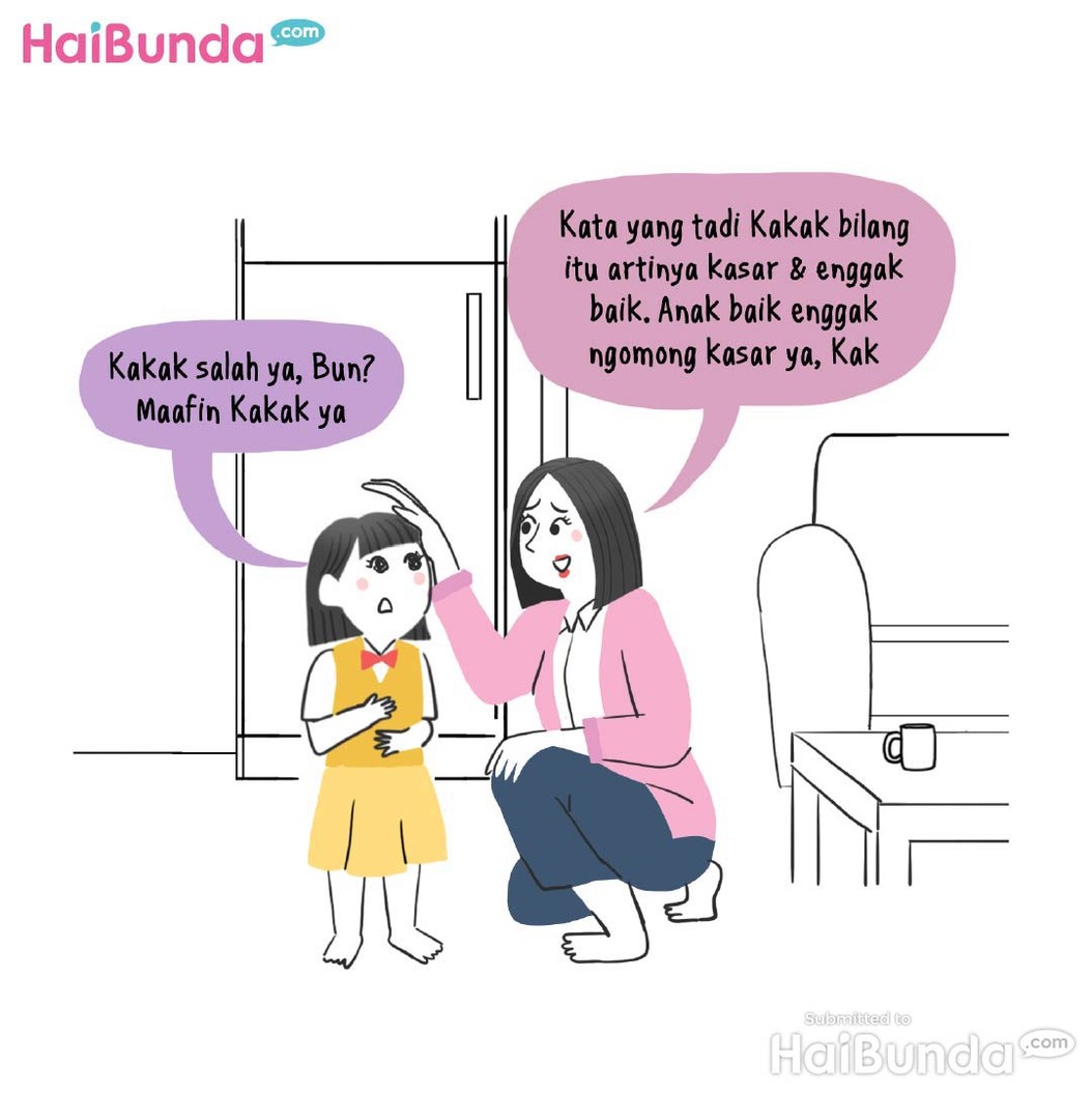 Komik: Kakak Kok Ngomong Kata Kasar?