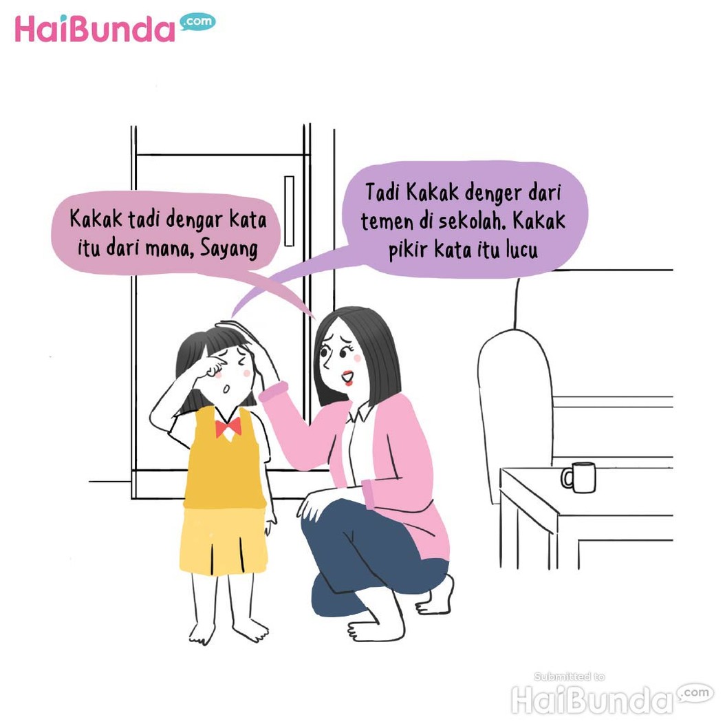 Komik: Kakak Kok Ngomong Kata Kasar?