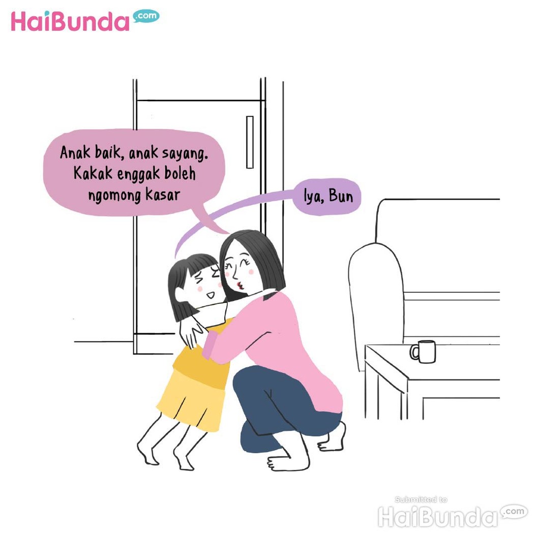 Komik: Kakak Kok Ngomong Kata Kasar?