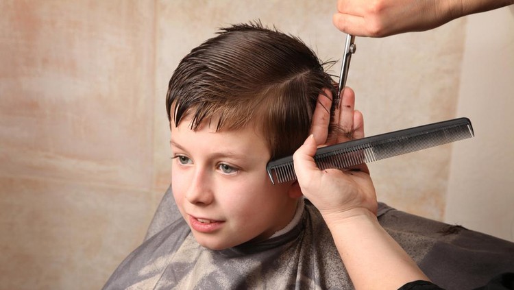 Model rambut anak laki-laki