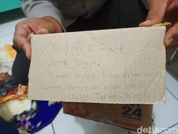 Pesan Pasrah Orang Tua Sertai Bayi yang Dibuangnya Dalam Kardus