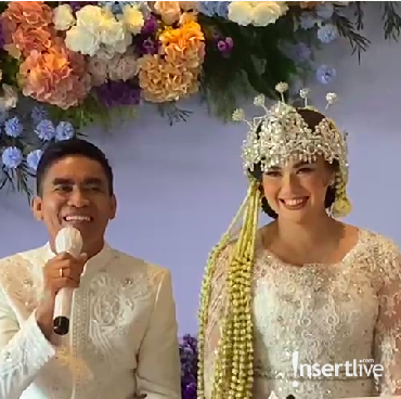 Senyum Semringah Catherine Wilson Resmi Dipinang Anggota DPRD Sidrap