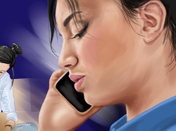Telepon dari Paris