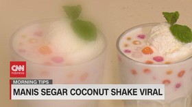 VIDEO: Manis Segar Coconut Shake Viral