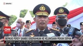 VIDEO: Berkas Ferdy Sambo Diserahkan ke Kejaksaaan Pekan Depan