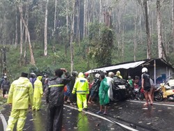 Pohon Tumbang Timpa Mobil-Motor di Malang, Satu Orang Tewas