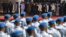 Jokowi Pimpin Upacara Peringatan Hari Kesaktian Pancasila 1 Oktober