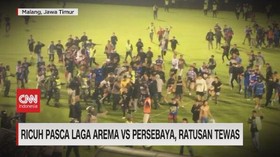 VIDEO: Ricuh Pasca Laga Arema Vs Persebaya, Ratusan Tewas