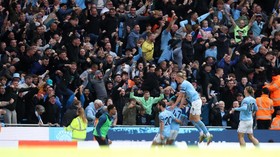 Babak I: Man City Gilas MU 4-0