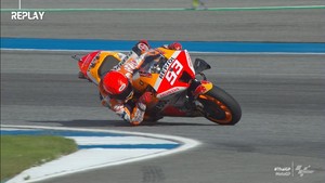VIDEO: Penyelamatan Gila Marquez di Kualifikasi MotoGP Thailand