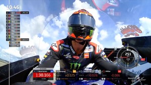 VIDEO: Kerja keras Quartararo Dikepung Ducati di MotoGP Thailand 2022