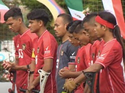 Timnas Amputasi Indonesia Vs Inggris: Heningkan Cipta, Pakai Pita Hitam