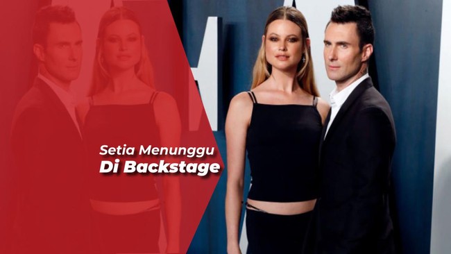 Behati Prinsloo Temani Adam Levine Manggung Usai Isu Selingkuh