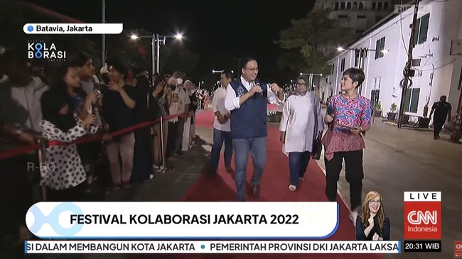 Gurbenur DKI Jakarta, Anies Baswedan, menyebutkan bahwa Jakarta adalah kota paling lengkap yang ada di Indonesia, semua ada di Jakarta.
