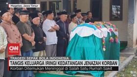 VIDEO: Jenazah Korban Tragedi Kanjuruhan Dipulangkan