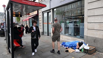 FOTO: Gelandangan Makin Banyak di Inggris Imbas Krisis