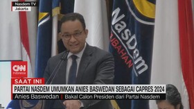 VIDEO: Nasdem Deklarasikan Anies Baswedan Sebagai Capres