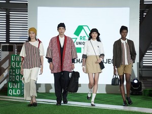 Uniqlo dan Desainer Adrie Basuki Daur Ulang Pakaian Sisa Jadi Koleksi Busana yang Stylish
