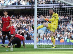 MU Dihajar City: De Gea Tendang Tiang Gawang- Sir Alex Garuk Kepala