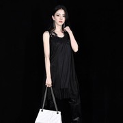 10 Potret Han So Hee dengan Dress Hitam, Super Elegan dan Mudah Ditiru!