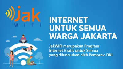 INFOGRAFIS: JakWifi, Internet untuk Semua Warga Jakarta