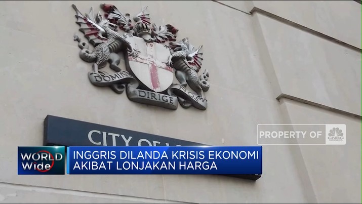 Inflasi Membumbung Tinggi, Inggris Krisis Ekonomi