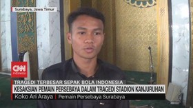 VIDEO: Kesaksian Pemain Persebaya dalam Tragedi Stadion Kanjuruhan