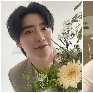 Terungkap Potret Lee Jong Suk Saat Nonton Konser IU