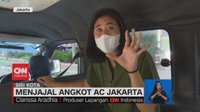 VIDEO: Menjajal Angkot AC Jakarta