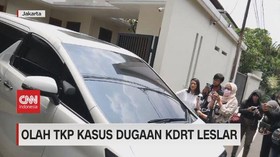 VIDEO: Olah TKP Kasus Dugaan KDRT Leslar
