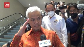 VIDEO: Diusung PSI, Ganjar Mengaku Fokus Dukung Puan
