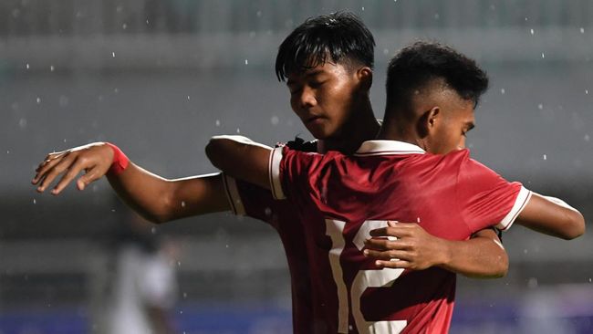 Timnas Indonesia U-17 bermain imbang 2-2 melawan Uni Emirat Arab (UEA) dalam laga lanjutan Grup B Kualifikasi Piala Asia U-17 2023.