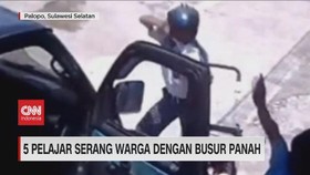 VIDEO: 5 Pelajar Serang Warga Dengan Busur Panah