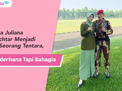 Cerita Juliana Moechtar Menjadi Istri Seorang Tentara, Sederhana Tapi Bahagia