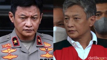 Miris! 6 Potret Brigjen Hendra Dulu Berseragam Kini Pakai Baju Tahanan
