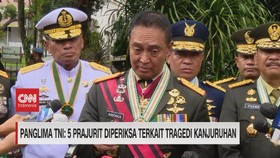 VIDEO: Panglima TNI: 5 Prajurit Diperiksa Terkait Tragedi Kanjuruhan