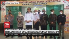 VIDEO: Presiden: Tragedi Kanjuruhan Harus Diungkap Secepatnya