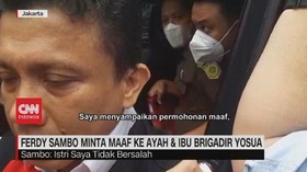 VIDEO: Ferdi Sambo Minta Maaf ke Ayah & Ibu Brigadir Yosua