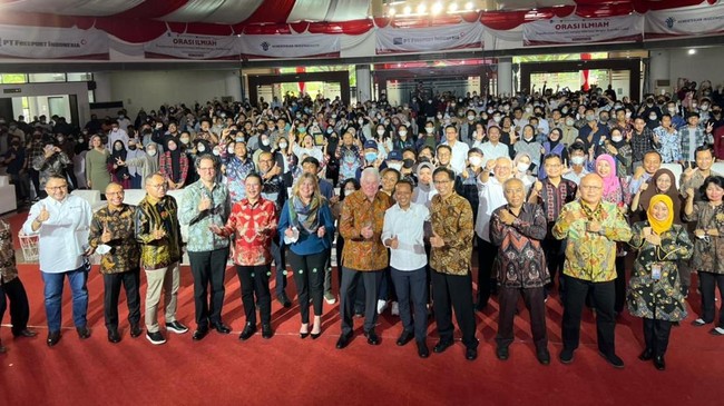 Dalam paparannya, Richard menyampaikan, PT Freeport Indonesia memberikan dukungan penuh atas upaya pemerintah untuk meningkatkan hilirisasi tambang.