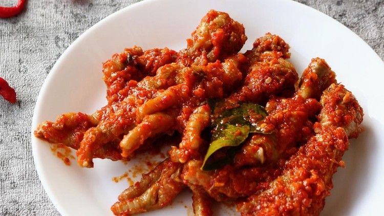 Resep Ceker Ayam Iblis